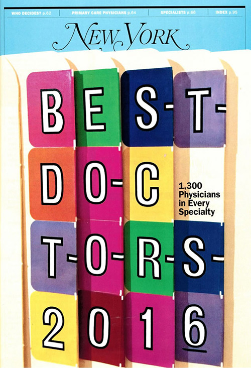 New York Magazine Best Doctors 2016